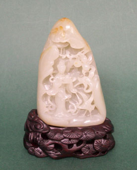 白玉籽《麻姑獻壽》