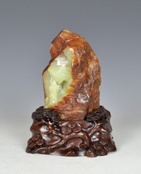 俄白玉《執(zhí)杖圖》